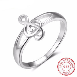 Musical Notes Pattern Ring