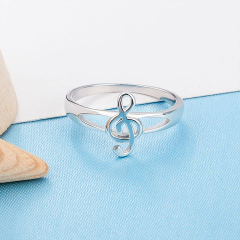 Musical Notes Pattern Ring