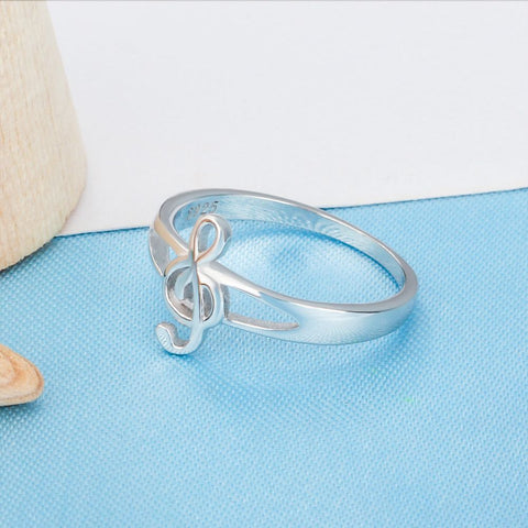 Musical Notes Pattern Ring