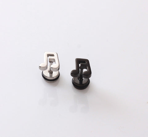 Music Note Punk Piercing For Men