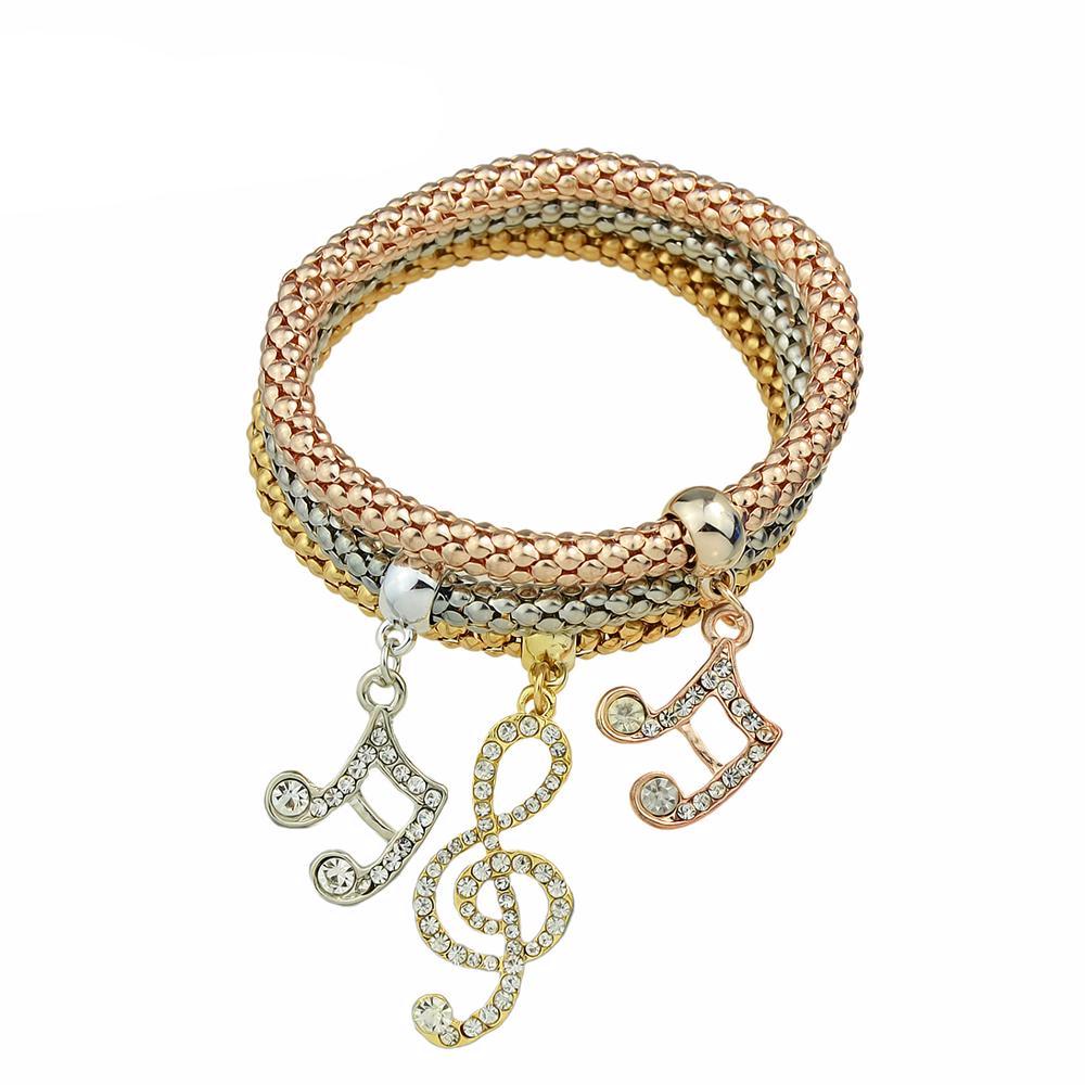 Gold-Color Silver Bracelet