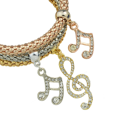 Gold-Color Silver Bracelet