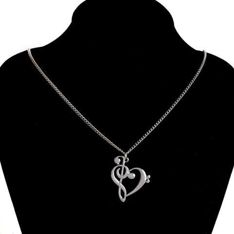 Minimalist Music Necklace