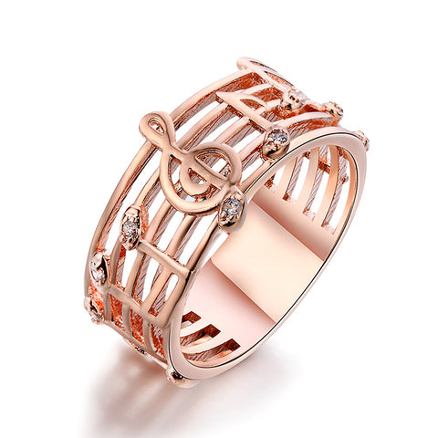 Quality Fashion Music Ring
