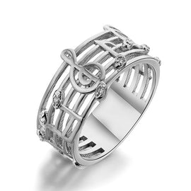 Quality Fashion Music Ring