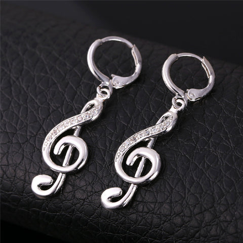 Cute Stylish Music Earrings