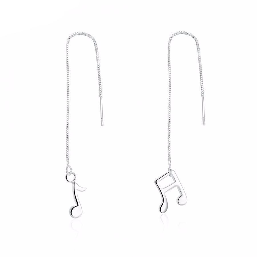 Vintage Love Silver Plated Earrings