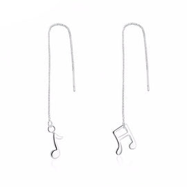 Vintage Love Silver Plated Earrings