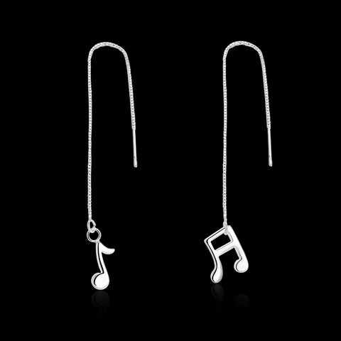 Vintage Love Silver Plated Earrings