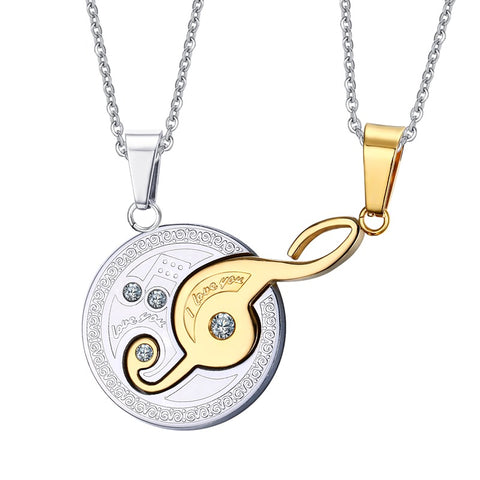 Couple Design Necklace