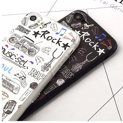Cartoon Music Instruments Phone Case