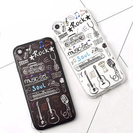 Cartoon Music Instruments Phone Case