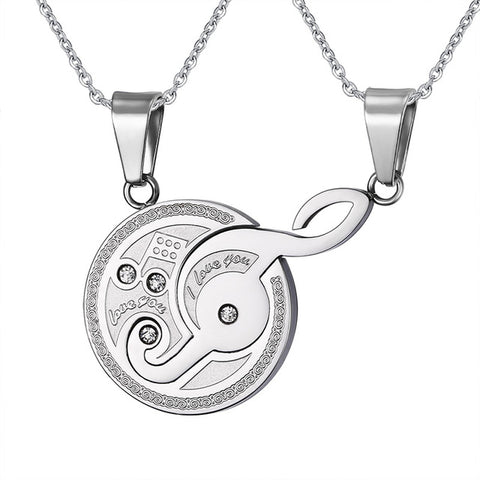 Couple Design Necklace