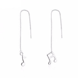 Vintage Love Silver Plated Earrings