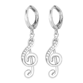 Cute Stylish Music Earrings