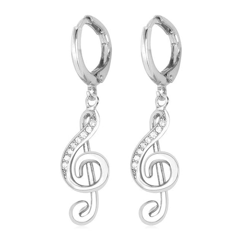 Cute Stylish Music Earrings