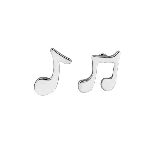 Fashion Music Note Stud Earrings